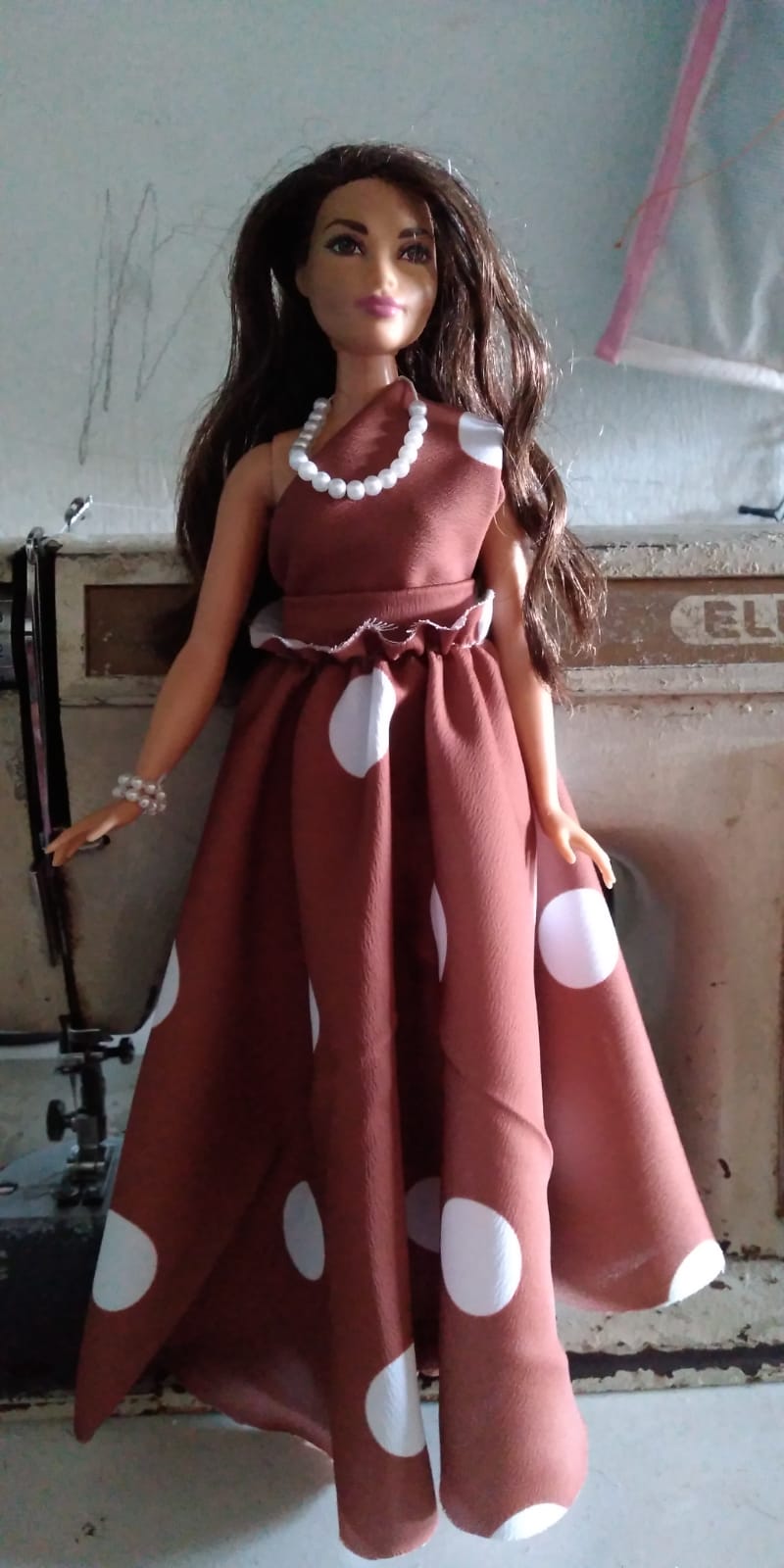 Vestido Sem Costura Para Bonecas  Como Fazer Roupa Para Barbie