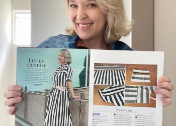 Diana Demarchi e a Versatilidade da Chemise: Um Clássico Atemporal na Edição 772 da Revista Manequim