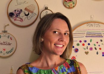 Duda Enke: A Arte do Bordado Livre na Piña Colada