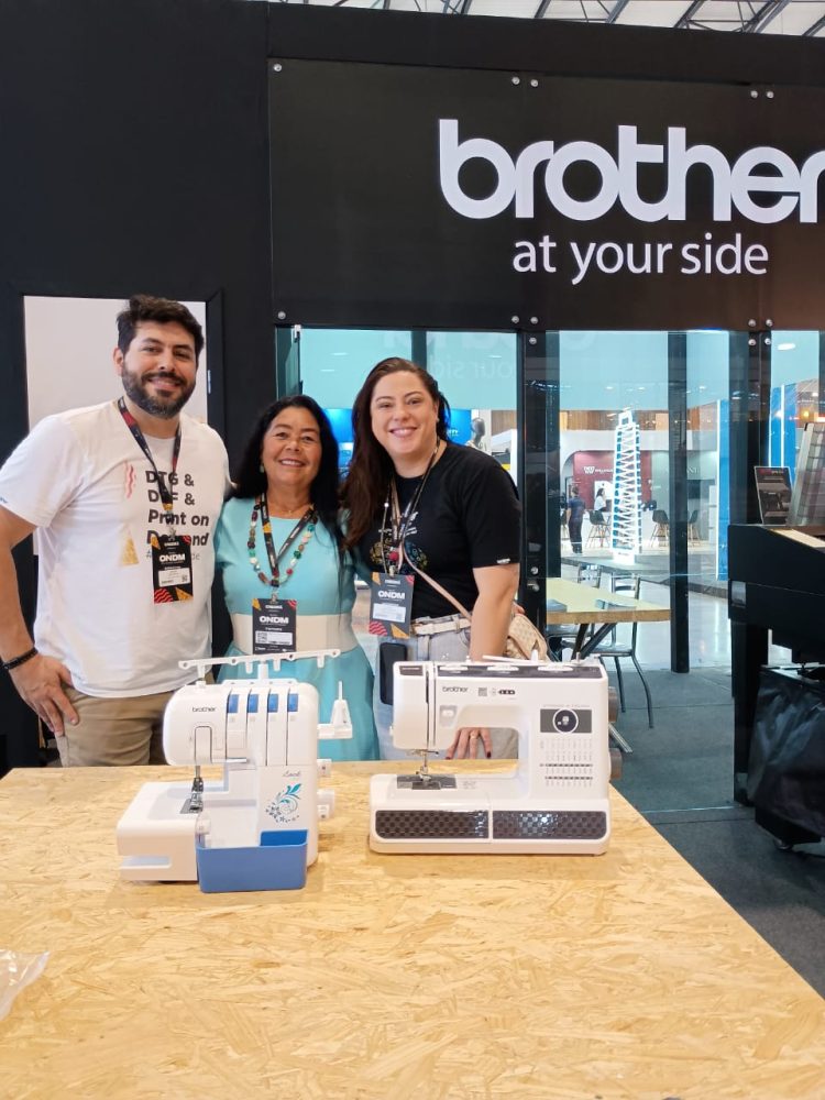 Brother Brasil apresenta projeto de upcycling no ONDM 2024 com participação da Escola de Costurar