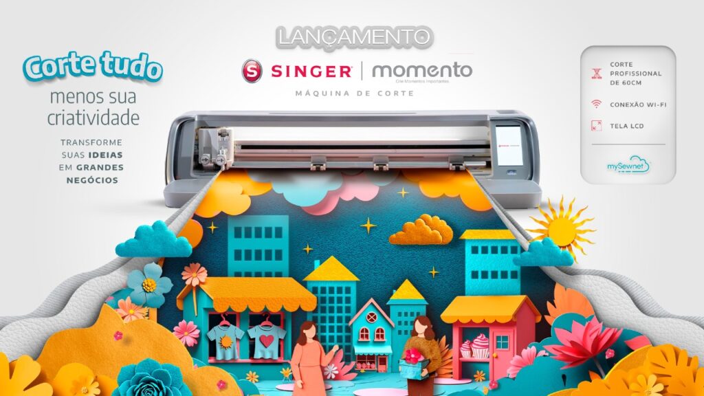 Singer entra no mercado de máquinas de corte e mira artesãs e empreendedoras