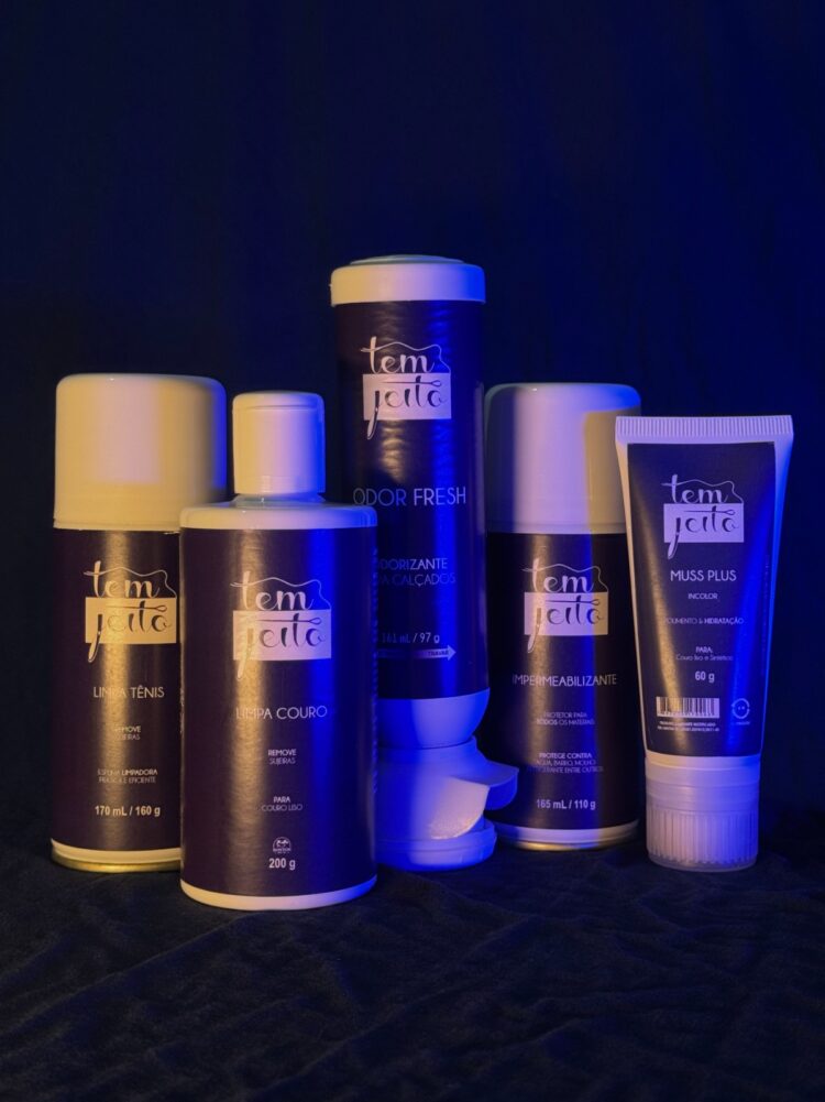 Tem Jeito lança linha exclusiva de cuidados com roupas e calçados