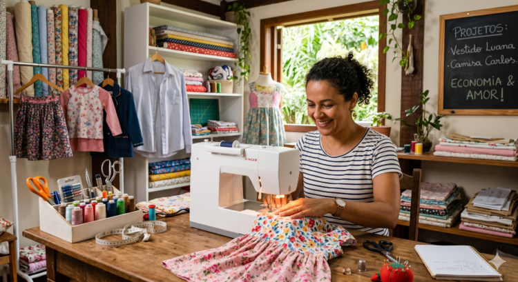 Como a Costura Doméstica Pode Transformar sua Economia